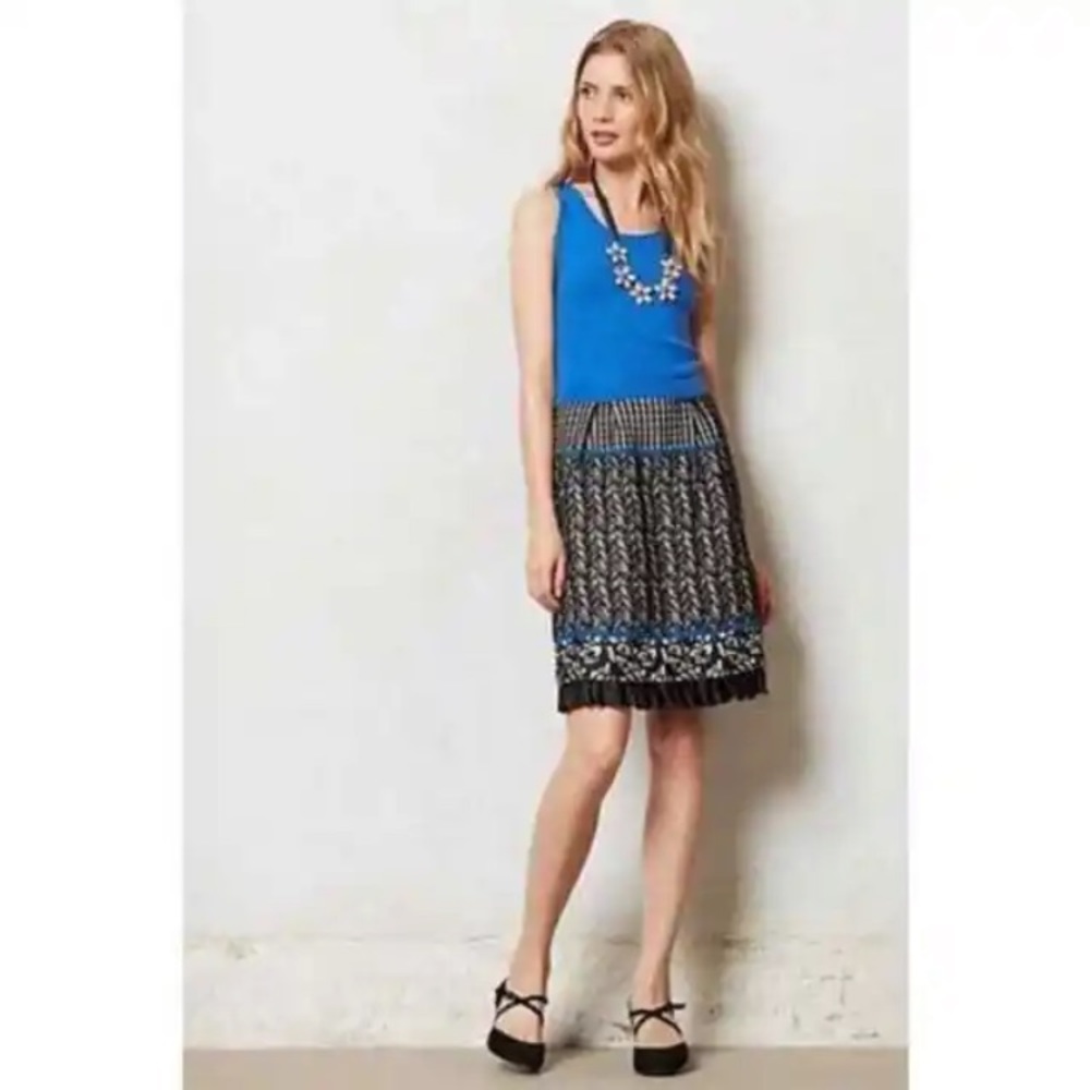 Anthropologie Girls From Savoy Knit Tiered Dress XS